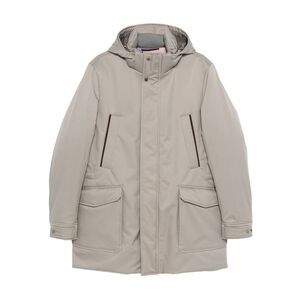 Moorer Grey Jackets - Hooded Jackets Men
